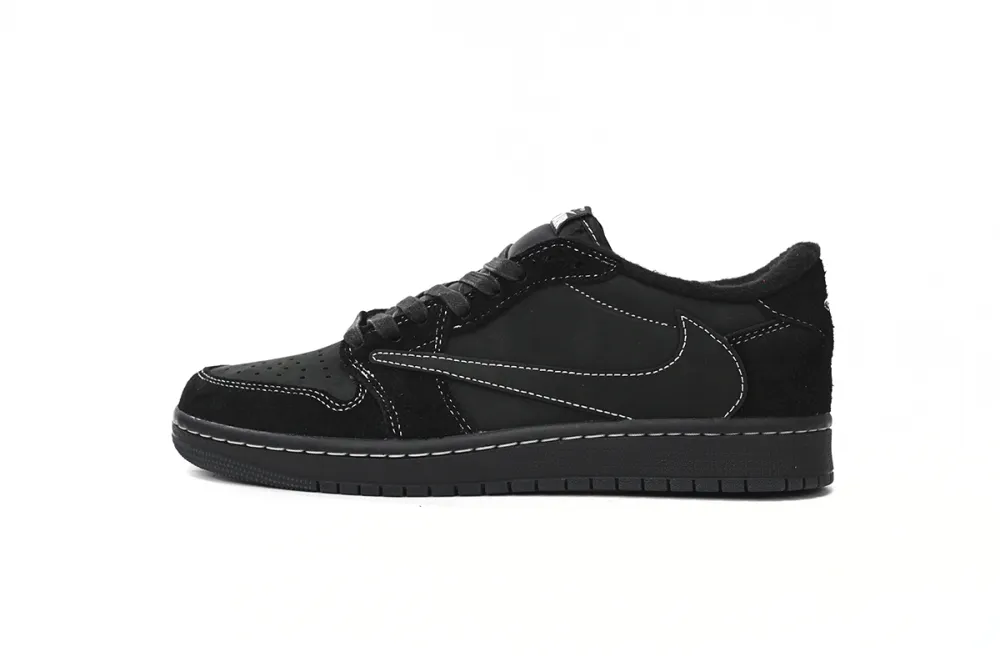 Jordan Travis Scott Black Fake