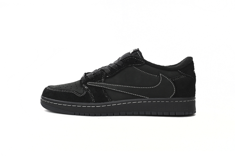 Jordan Travis Scott Black Fake