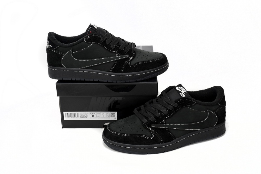 Jordan Travis Scott Black Replica