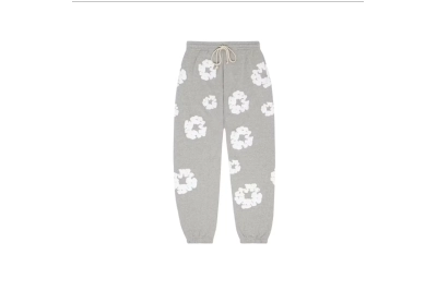 Denim Tears The Cotton Wreath Sweatpants Grey 01