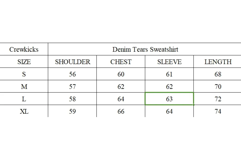 Denim Tears The Cotton Wreath Sweatshirt Green Replica