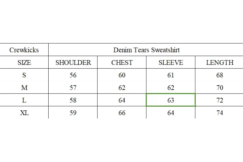 Denim Tears The Cotton Wreath Sweatshirt Green Replica