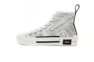 Dior B23 High Top Daniel Arsham Newspaper 3SH118YUO_H069 01