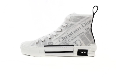 Dior B23 High Top Daniel Arsham Newspaper 3SH118YUO_H069 01