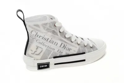 Dior B23 High Top Daniel Arsham Newspaper 3SH118YUO_H069 02