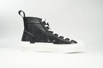 Dior B23 High Top Black CD Diamond 3SH118ZPP_H900 02