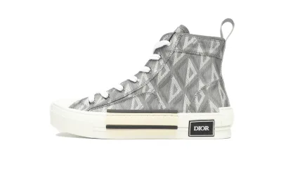 Dior B23 High Top Gray CD Diamond 3SH118ZPP_H868 01