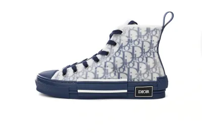 Dior B23 High Top Blue Oblique 3SH118YNT_H565 01