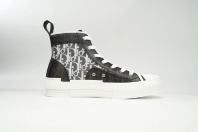 Dior B23 High Black White Oblique 3SH118YJP_H961 02