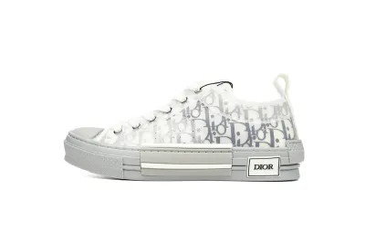 Dior B23 Low White Navy Oblique 3SN249YNT_H568 01