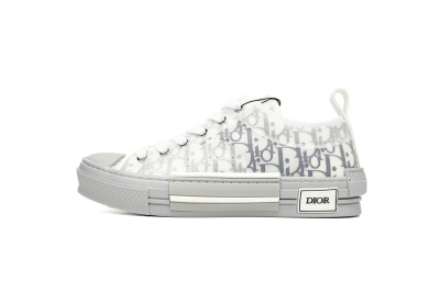 Dior B23 Low White Navy Oblique 3SN249YNT_H568 01