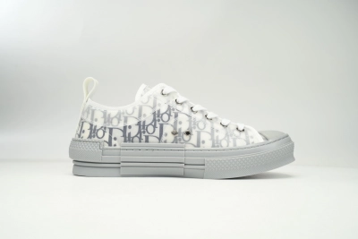 Dior B23 Low White Navy Oblique 3SN249YNT_H568 02