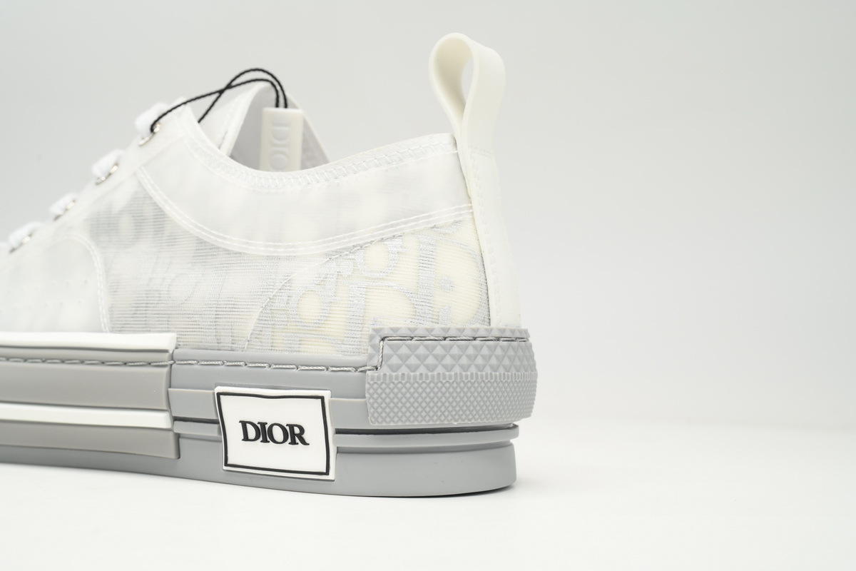 Fake Dior B23 Oblique Silver Gray