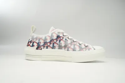 Dior B23 Low Top Red Blue Oblique 3SN249YTG_H563 02