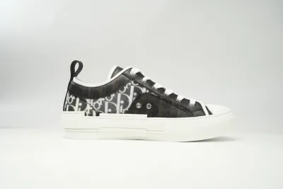 Dior B23 Low Black White Oblique 3SN249YJP_H961 02