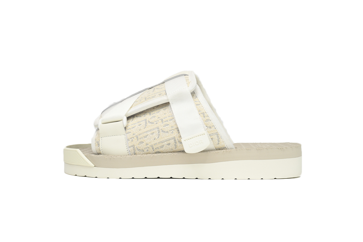 Fake Dior Alpha Slide Off White