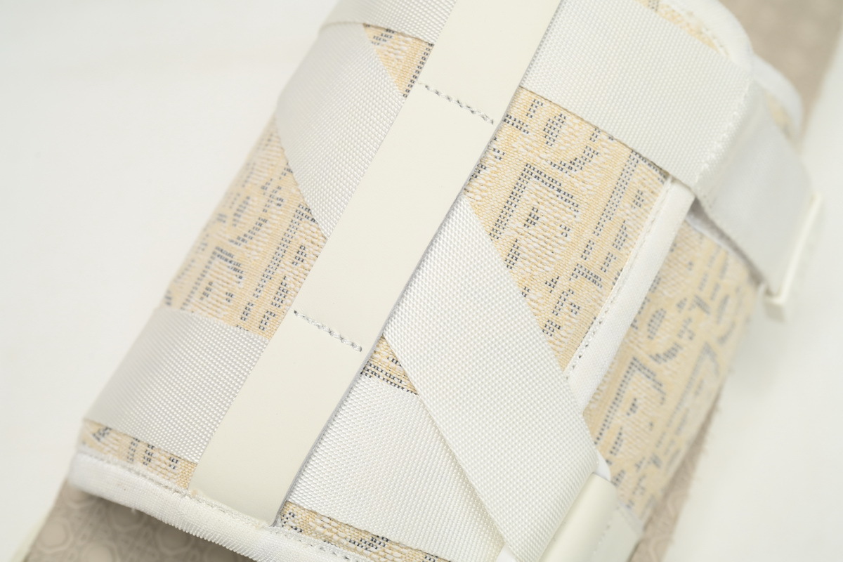 Fake Dior Alpha Slide Off White