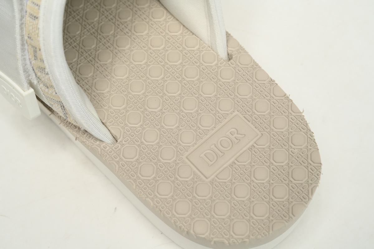 Reps Dior Alpha Slide Off White