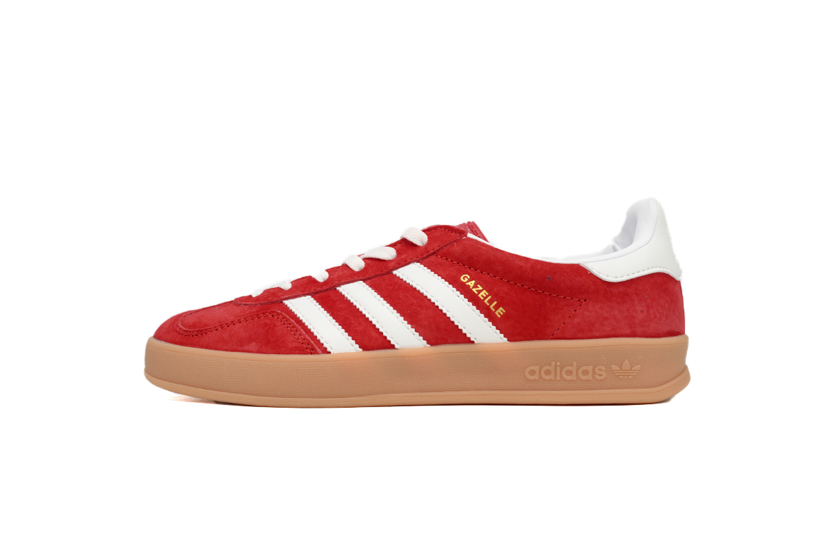 Adidas Gazelle Scarlet Cloud White Fake