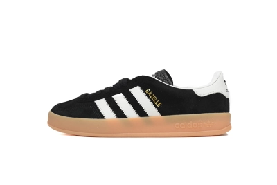 Adidas Gazelle Black White Gum H06259 01