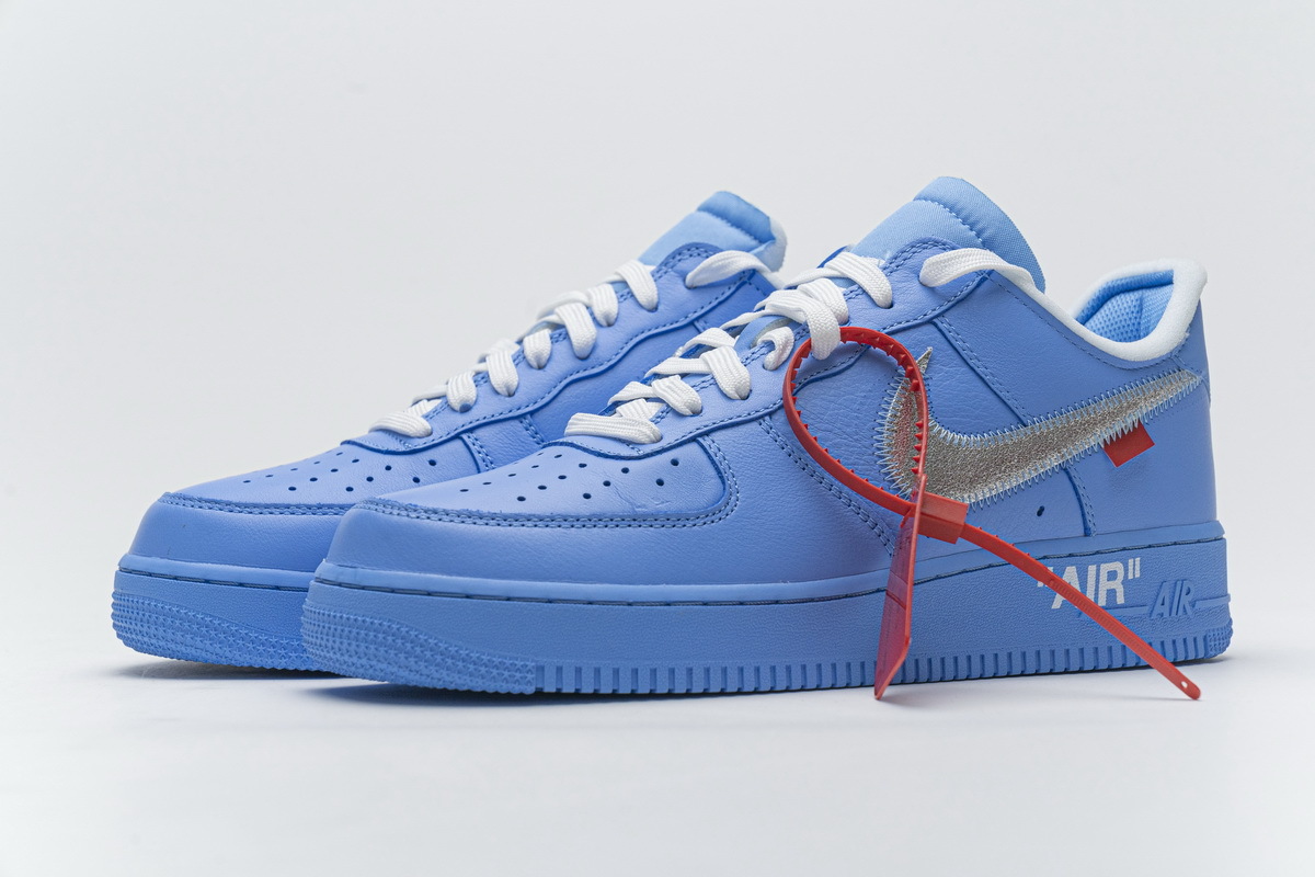 fake off white af1 blue