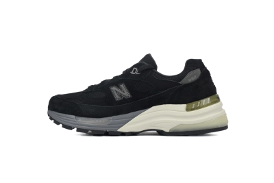 New Balance 992 MiUSA Black Grey M992BL 01