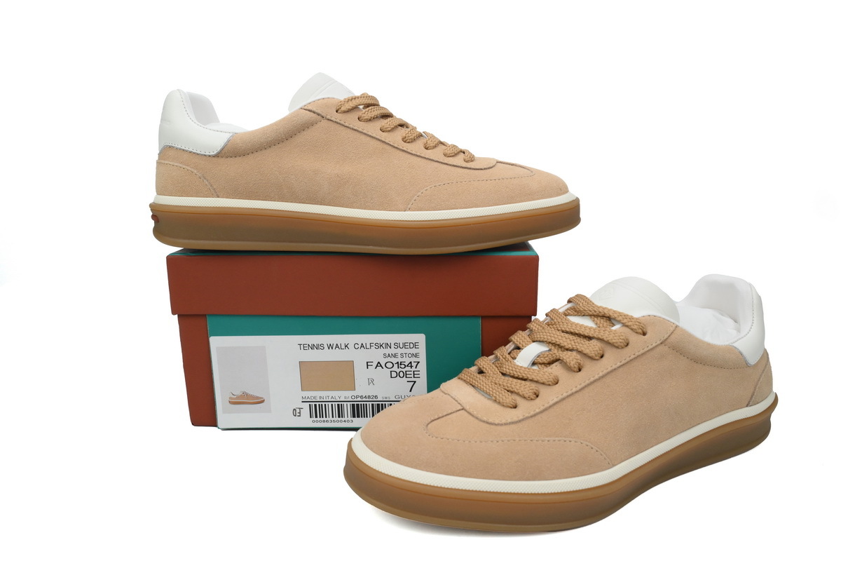 Loro Piana Tennnis Walk Brown Fake