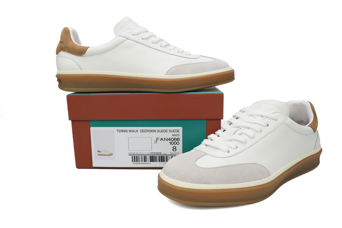 Loro Piana Tennis Walk White Reps