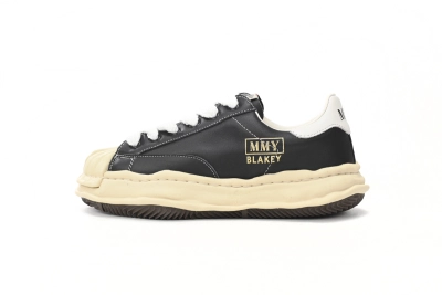 Maison Mihara Yasuhiro Blakey OG Sole Vintage Canvas Low Black NO.784 RSNOW A09FW732 01