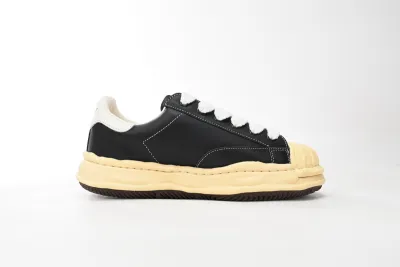 Maison Mihara Yasuhiro Blakey OG Sole Vintage Canvas Low Black RSNOW A09FW732 02