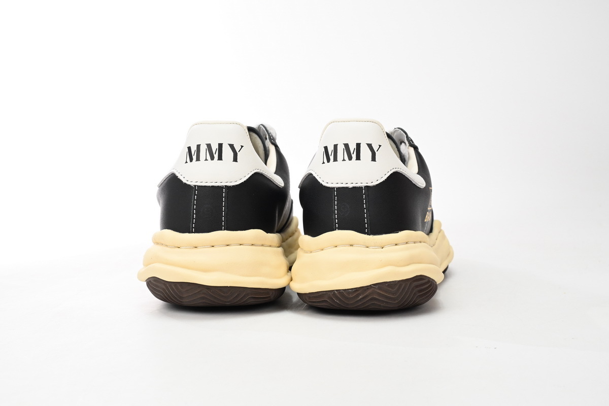 Maison Mihara Yasuhiro Blakey OG Sole Vintage Canvas Low Black NO.784 RSNOW A09FW732