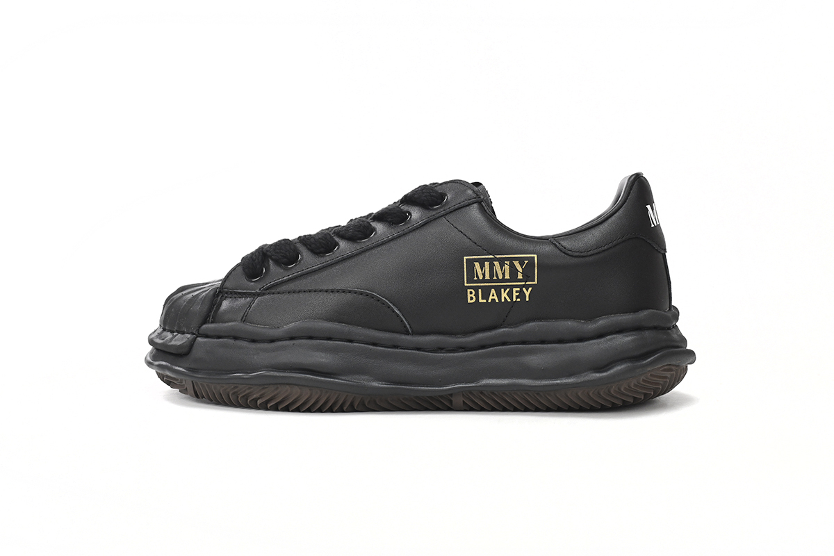 Maison Mihara Yasuhiro Blakey Puffer OG Sole Leather Low Black NO.751 RSNOW A12FW723