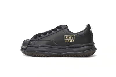 Maison Mihara Yasuhiro Blakey Puffer OG Sole Leather Low Black NO.751 RSNOW A12FW723 01