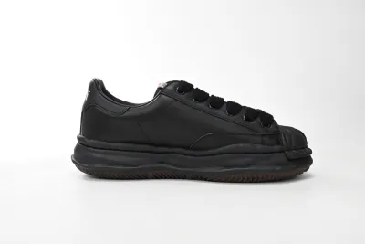 Maison Mihara Yasuhiro Blakey Puffer OG Sole Leather Low Black RSNOW A12FW723 02