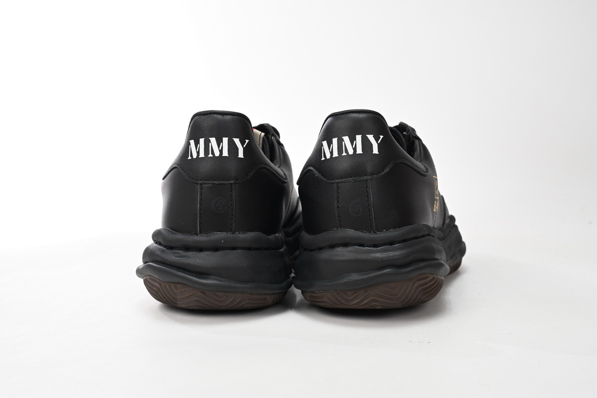Maison Mihara Yasuhiro Blakey Puffer OG Sole Leather Low Black NO.751 RSNOW A12FW723
