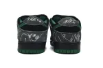 THERE Skateboards x Dunk Low SB Black Gorge Green HF7743-001