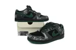 THERE Skateboards x Dunk Low SB Black Gorge Green HF7743-001