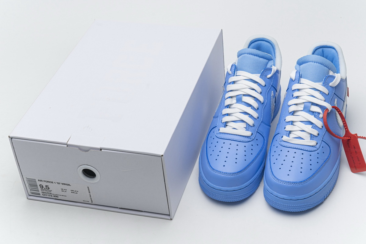 fake off white air force 1 blue