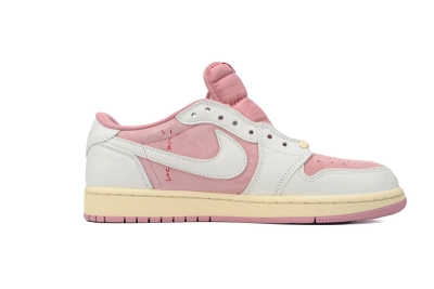 Travis Scott x Air Jordan 1 Low OG White Pink DM7866-600 02