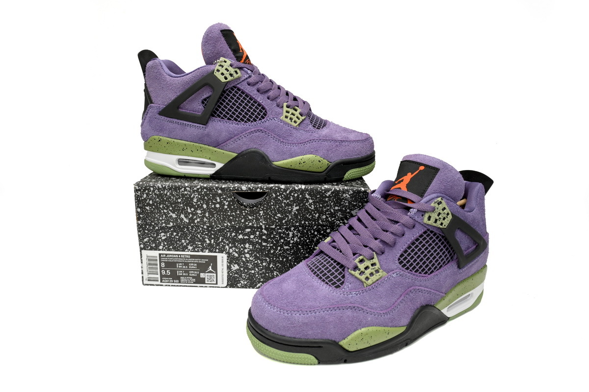 Jordan 4 Canyon Purple Reps Sneaker AQ9129-500