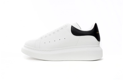 Alexander McQueen Oversized Ivory Black (leather heel) 553770WHGP79061 01