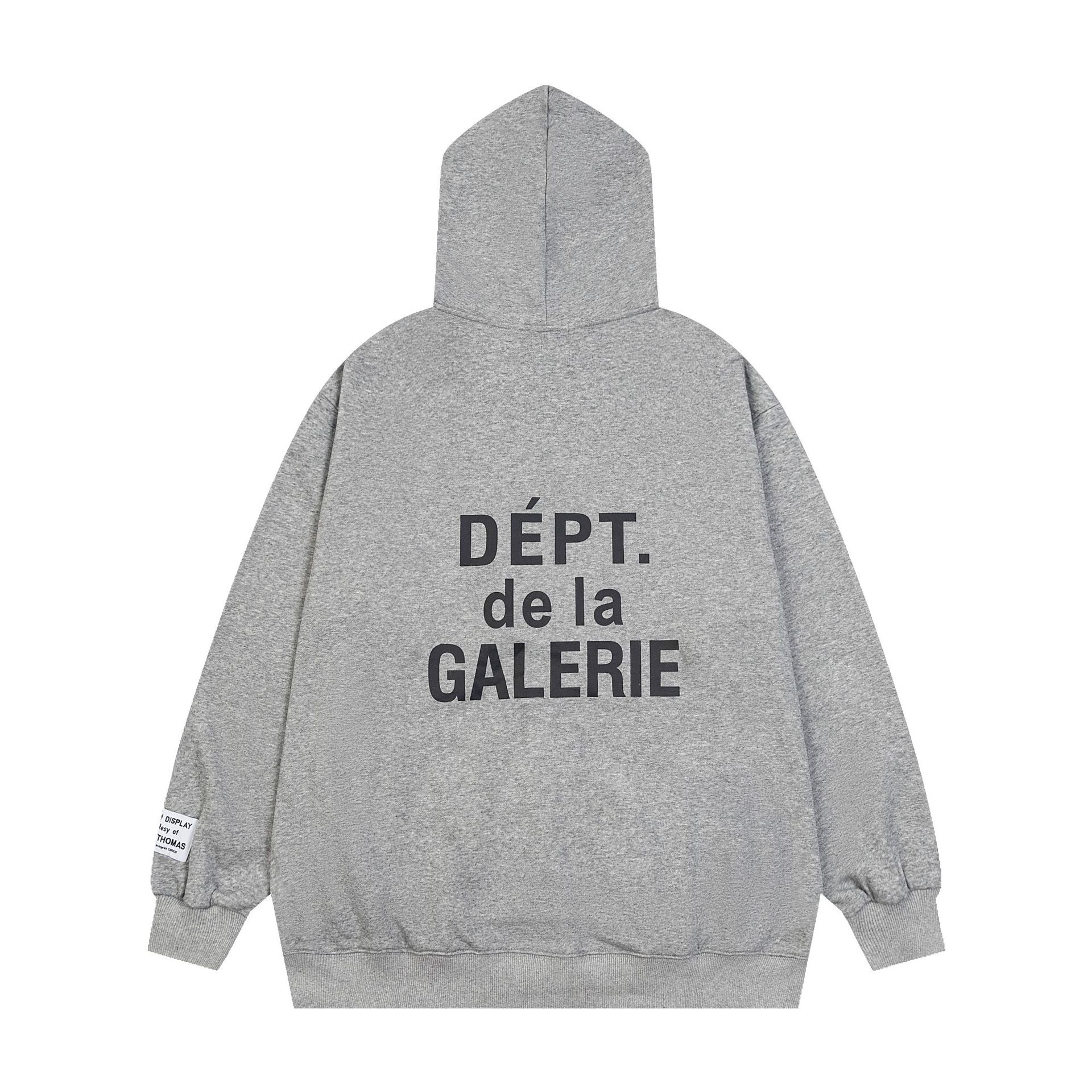 Gallery Dept. Zip Hoodie Grey
