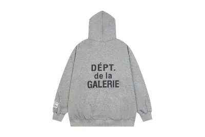 Gallery Dept. Zip Hoodie Grey 02