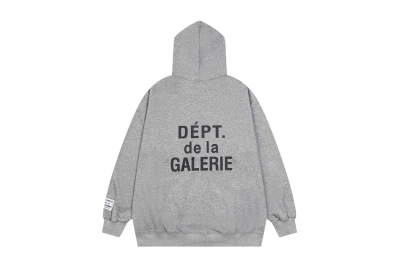 Gallery Dept. Zip Hoodie Grey 02