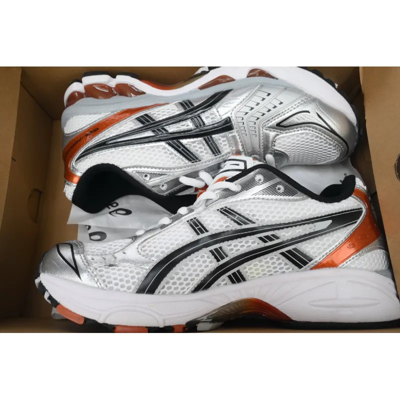 ASICS Gel-Kayano 14 White Piquant Orange 1201A019-109