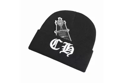 Chrome Hearts CH Beanie Black 01