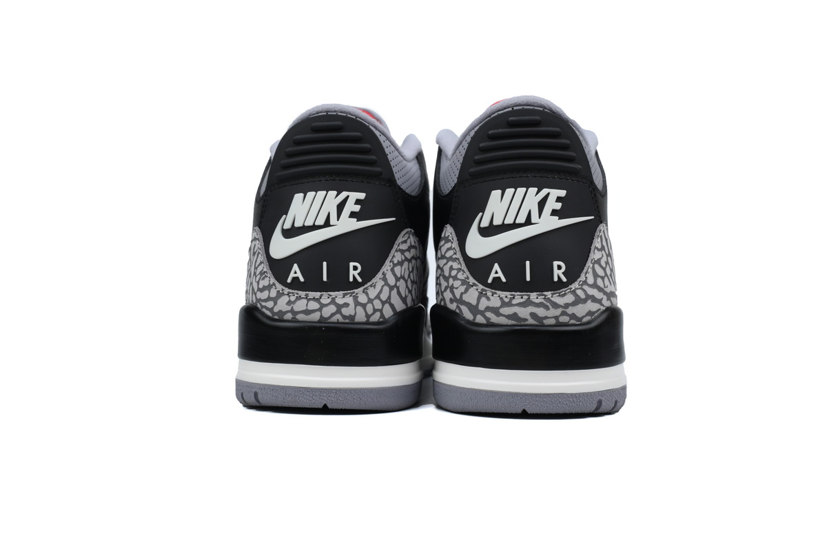 Air Jordan 3 Retro Black Cement Reimagined 2024 Reps Sneakers DN3707-010