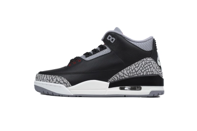 Air Jordan 3 Retro Black Cement Reimagined 2024 Reps Sneakers DN3707-010 01