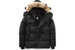 Canada Goose Wyndham Parka Jacket Black