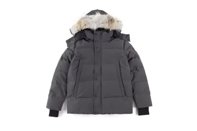 Canada Goose Wyndham Parka Jacket Grey 01